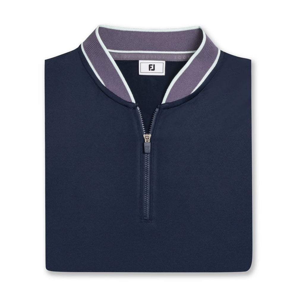 Women Blade Collar Zip Polo Women