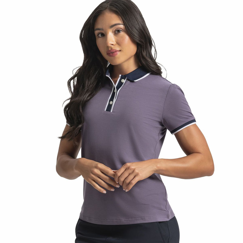 Women Cap Sleeve Polo Women