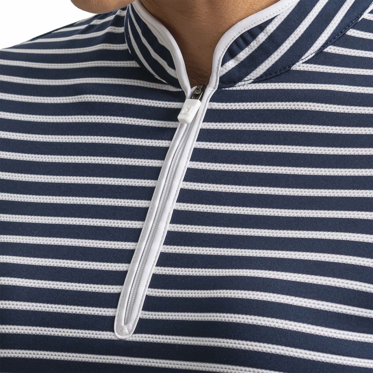 Women Zip Front Stripe Women