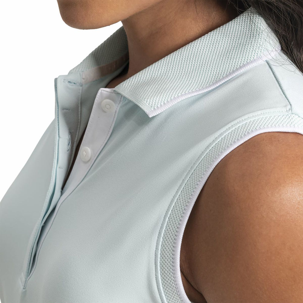 Women Sleeveless Polo Women