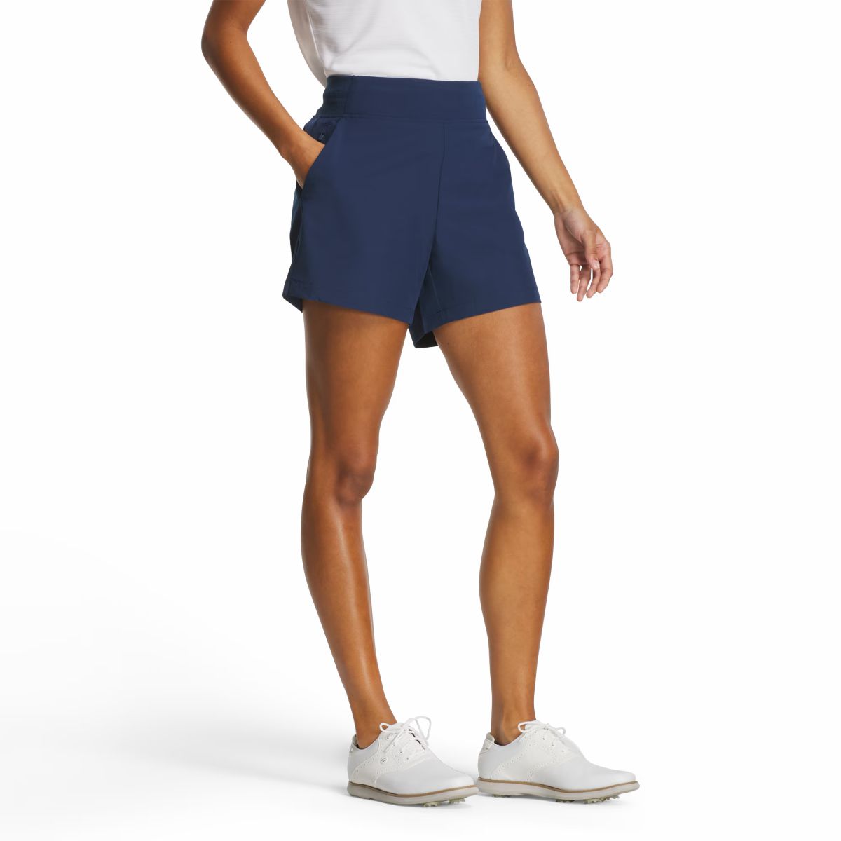 Women Pull-On Stretch Woven Short Women