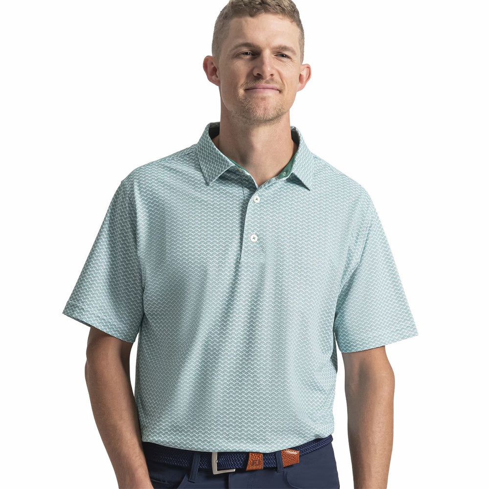 Field Green / White,S