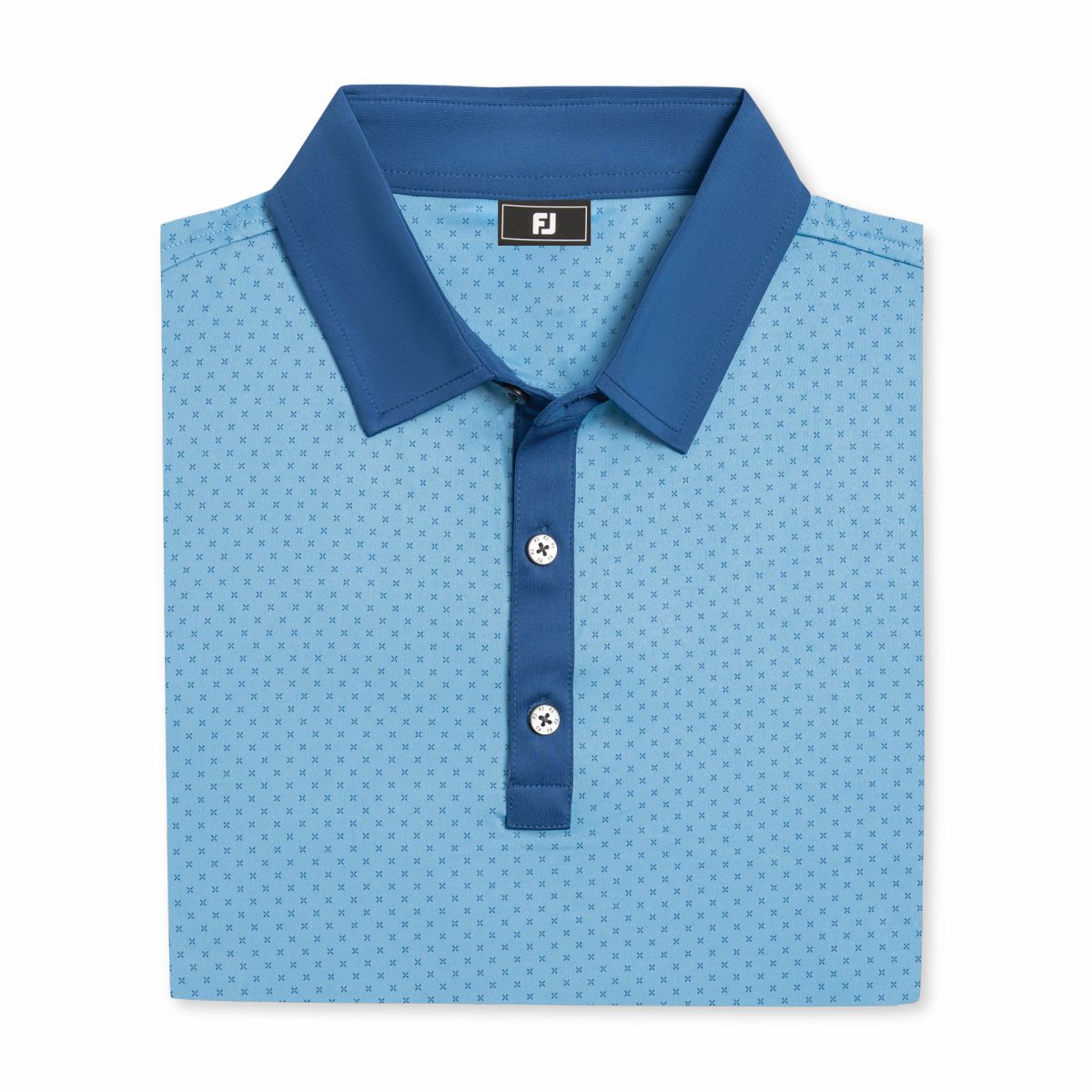Men Athletic Fit Micro Flower Lisle