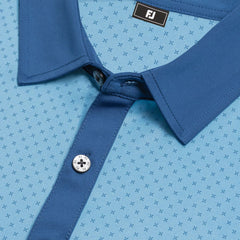 Men Athletic Fit Micro Flower Lisle