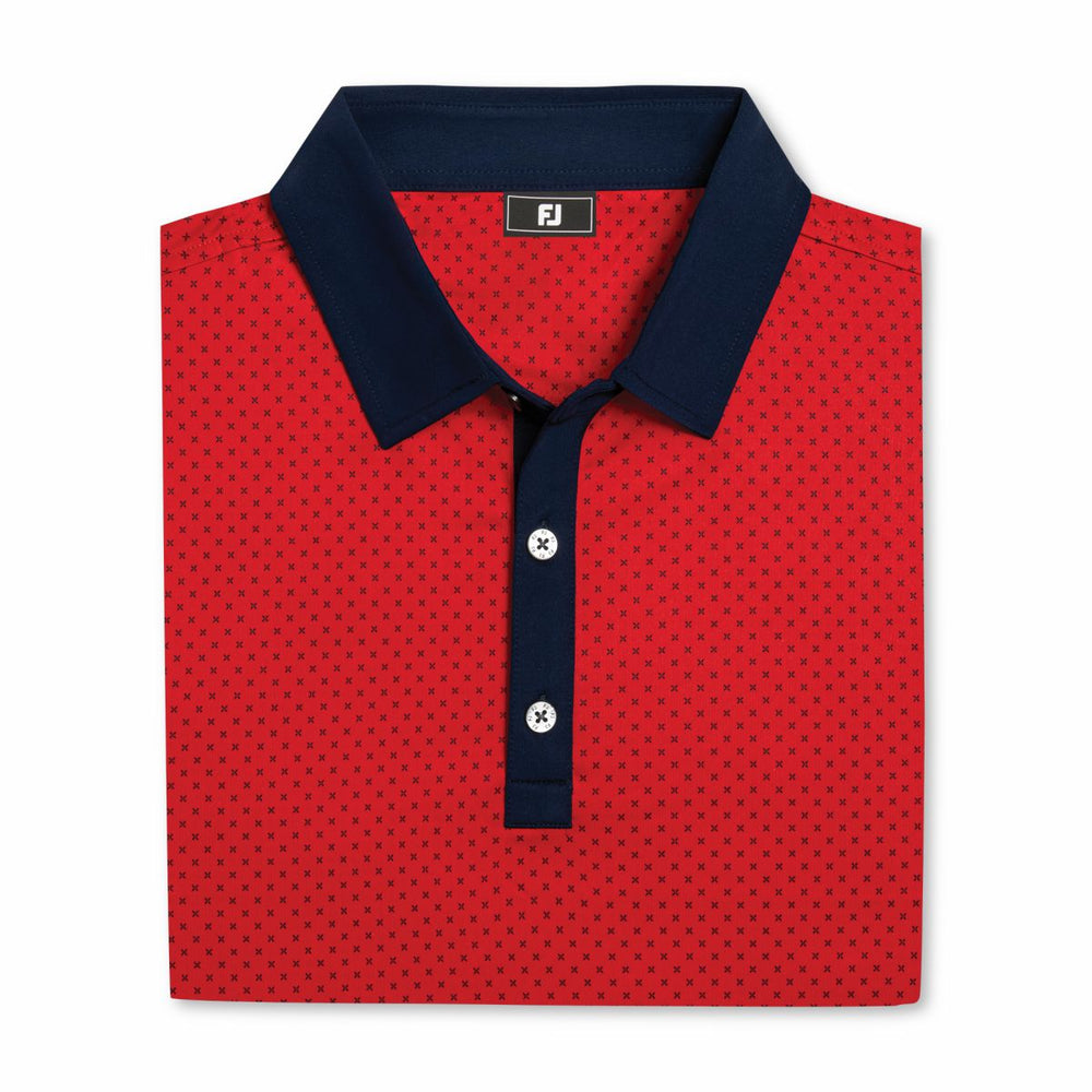 Red / Navy,S
