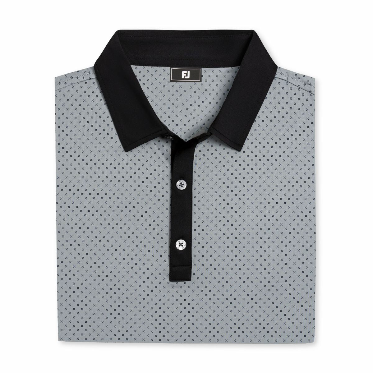 Men Athletic Fit Micro Flower Lisle