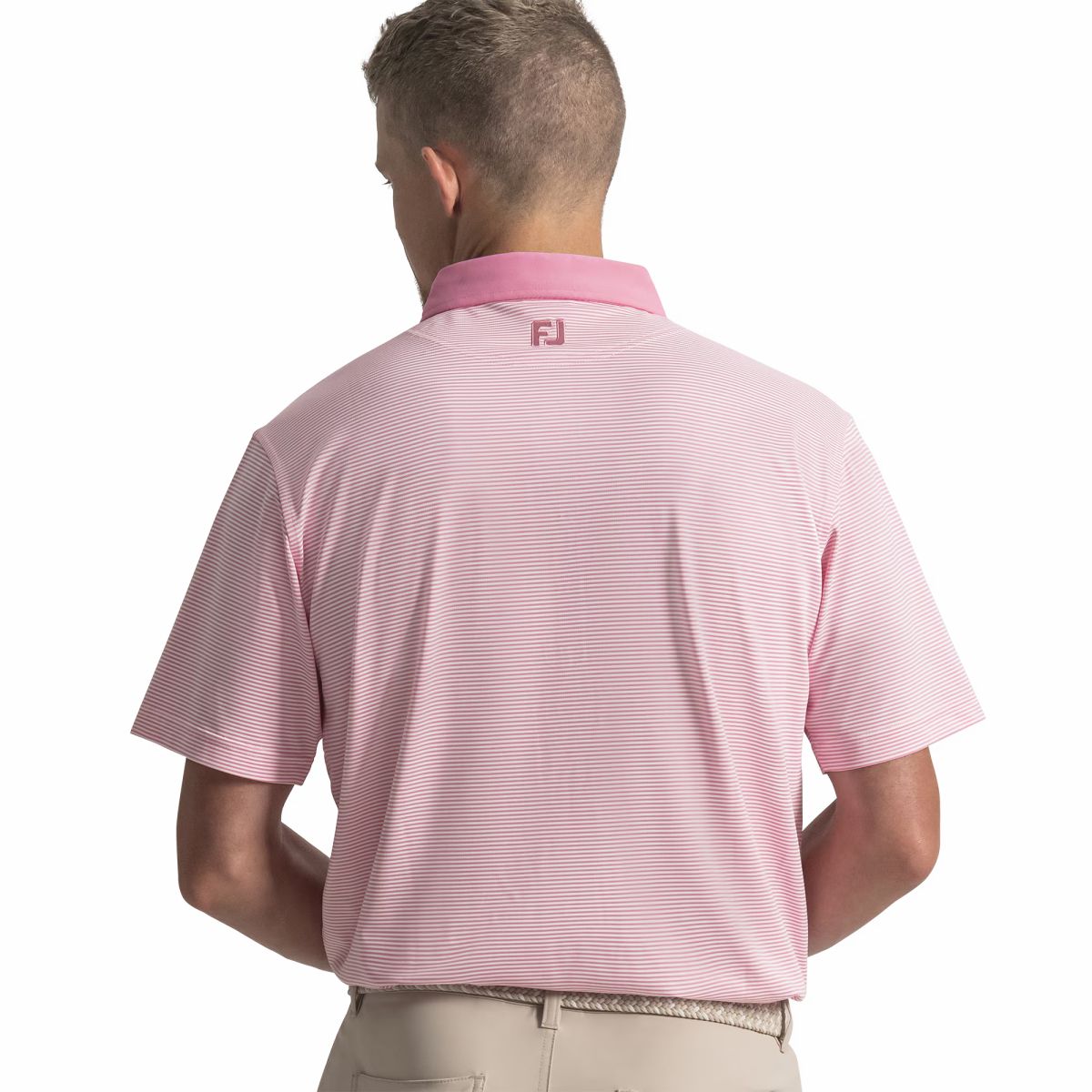 Men Feeder Stripe Pique