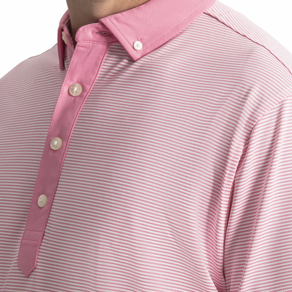 Men Feeder Stripe Pique
