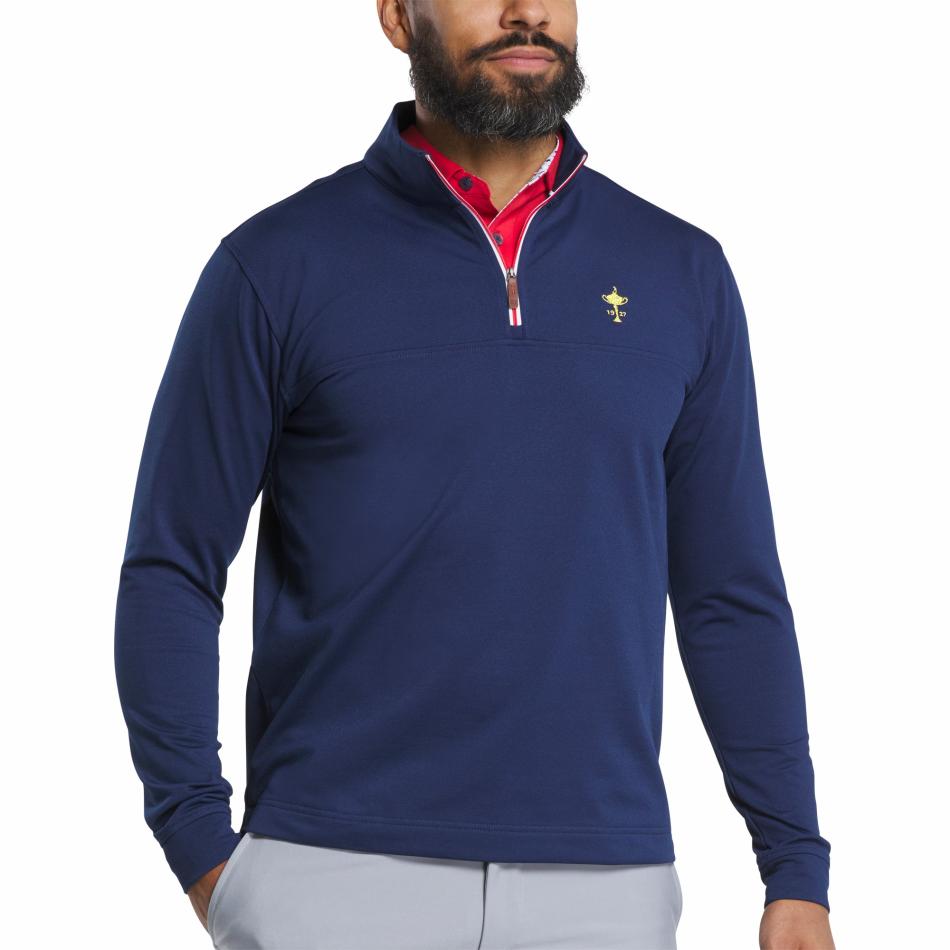 FootJoy Base / Mid-Layers | Men 1927 Trophy Quarter-Zip Mid-Layer