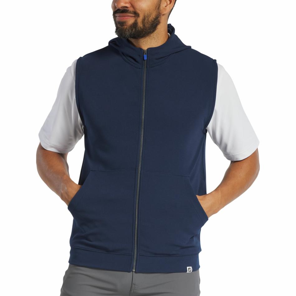 FootJoy Base / Mid-Layers | Men Full-Zip Hoodie Vest