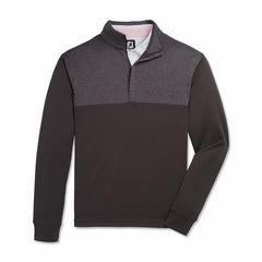 FootJoy Base / Mid-Layers | Men Heather Yoke Half-Zip Mid-Layer