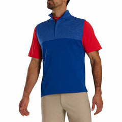 FootJoy Base / Mid-Layers | Men Heather Yoke Half-Zip Vest