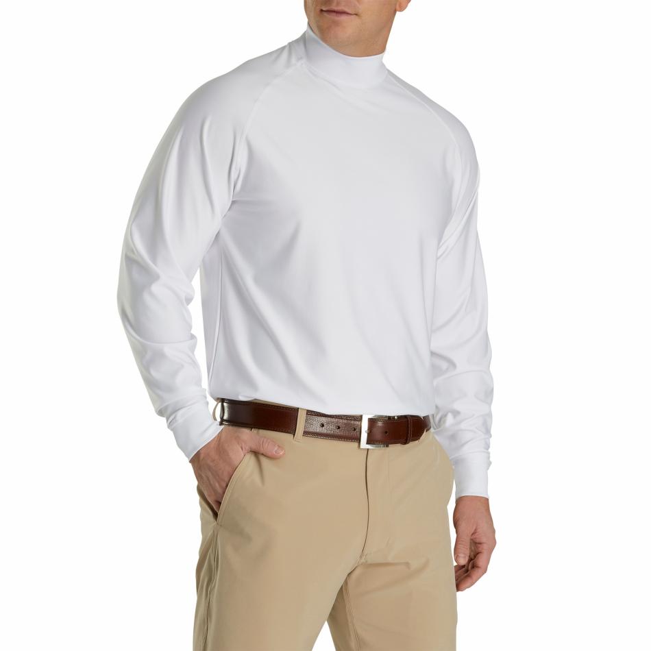 FootJoy Base / Mid-Layers | Men Mock Golf Shirt For Men | FootJoy