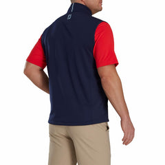 FootJoy Base / Mid-Layers | Men ThermoSeries Fleece Back Vest - FJ Tour Collar