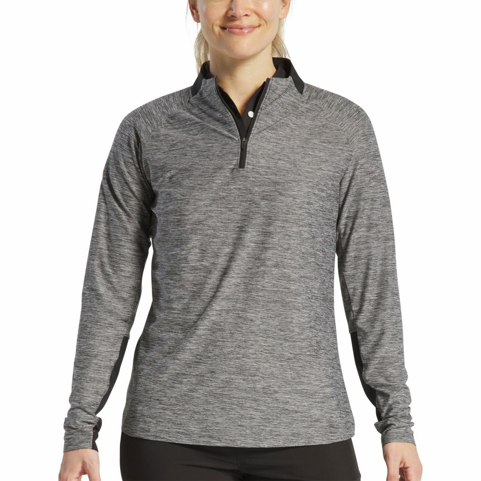 FootJoy Base / Mid-Layers | Women Space Dye Quarter-Zip Women