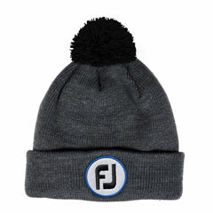FootJoy Headwear | Men Pom Pom Solid Knit Hat