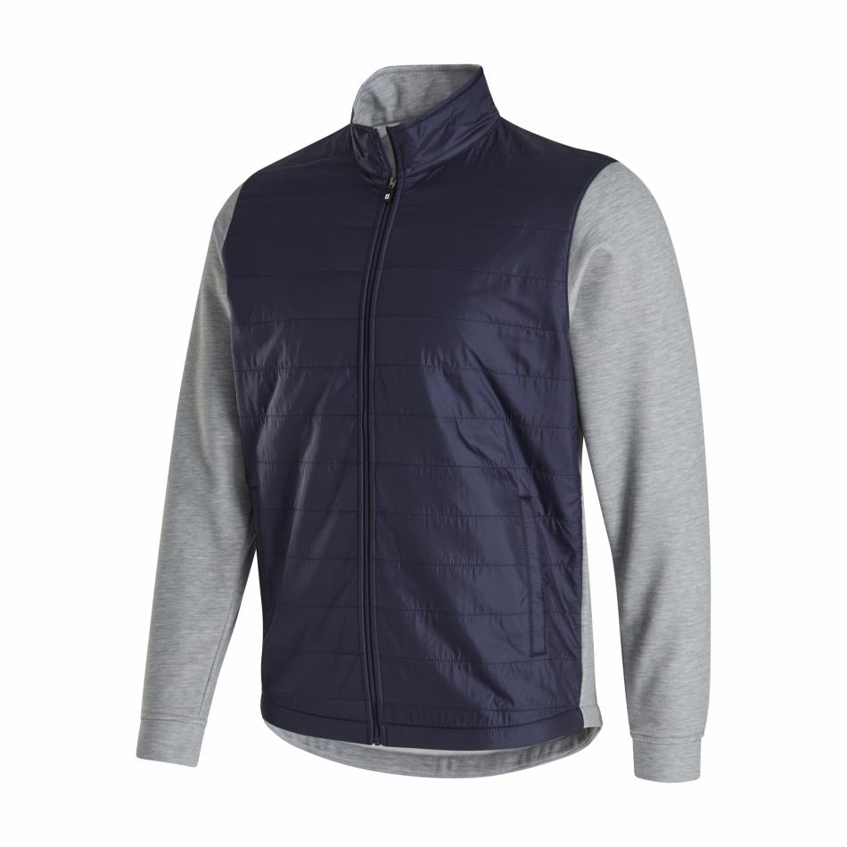 FootJoy Outer Layers | Men Full-Zip Hybrid Jacket