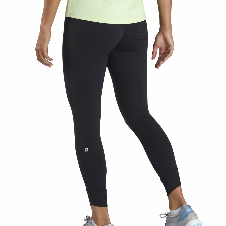 FootJoy Pants | Women Ankle Length Rib Block Leggings Women