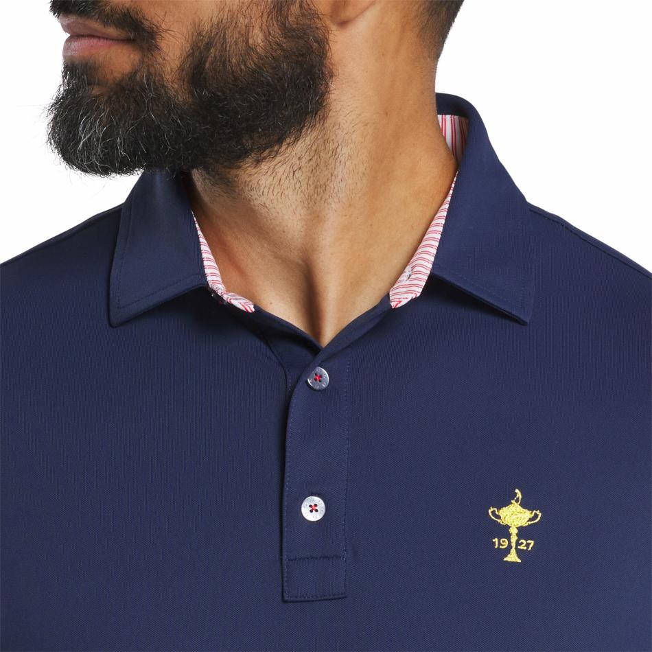 FootJoy Shirts | Men 1927 Trophy Solid Lisle + Trim