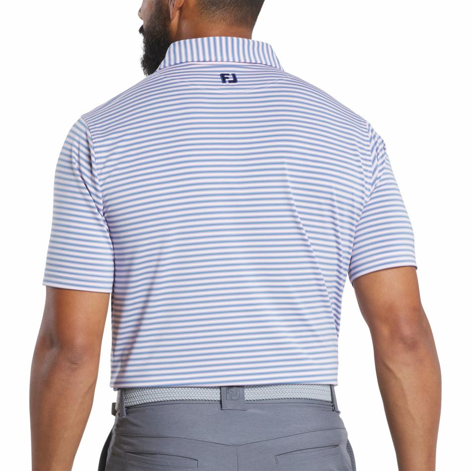 FootJoy Shirts | Men 2025 U.S. Open Multi-Stripe Lisle
