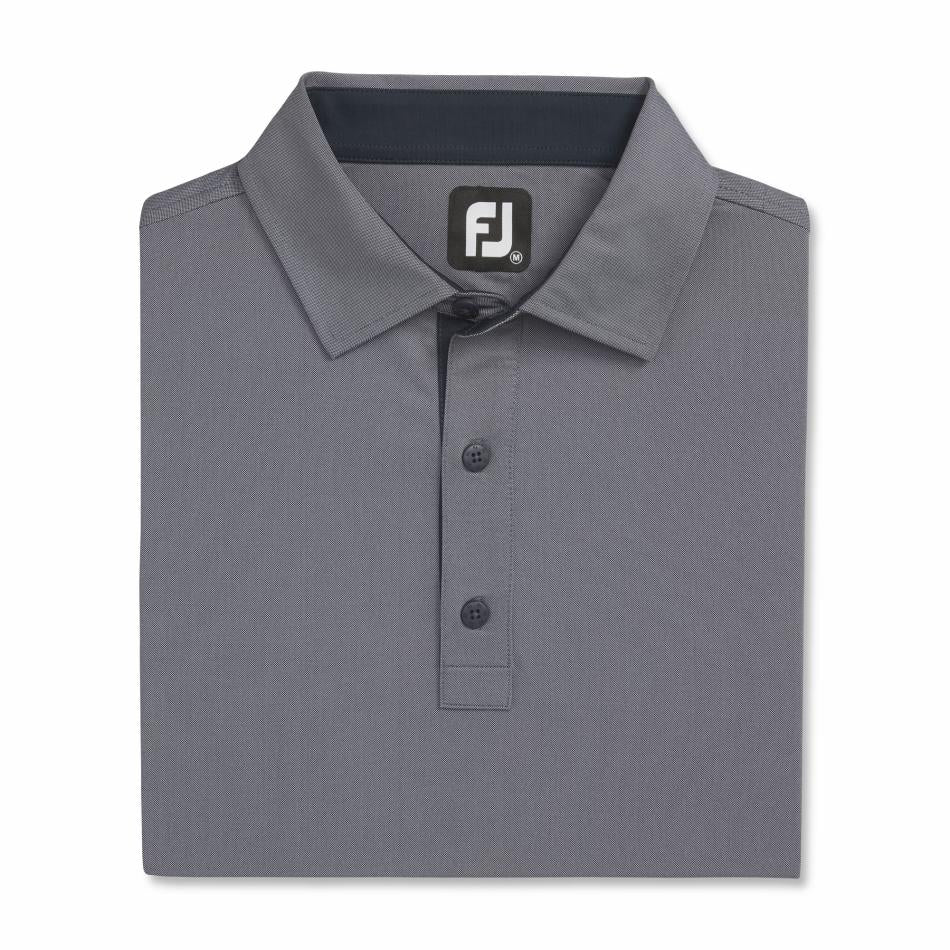 FootJoy Shirts | Men Banded Sleeve Birdseye