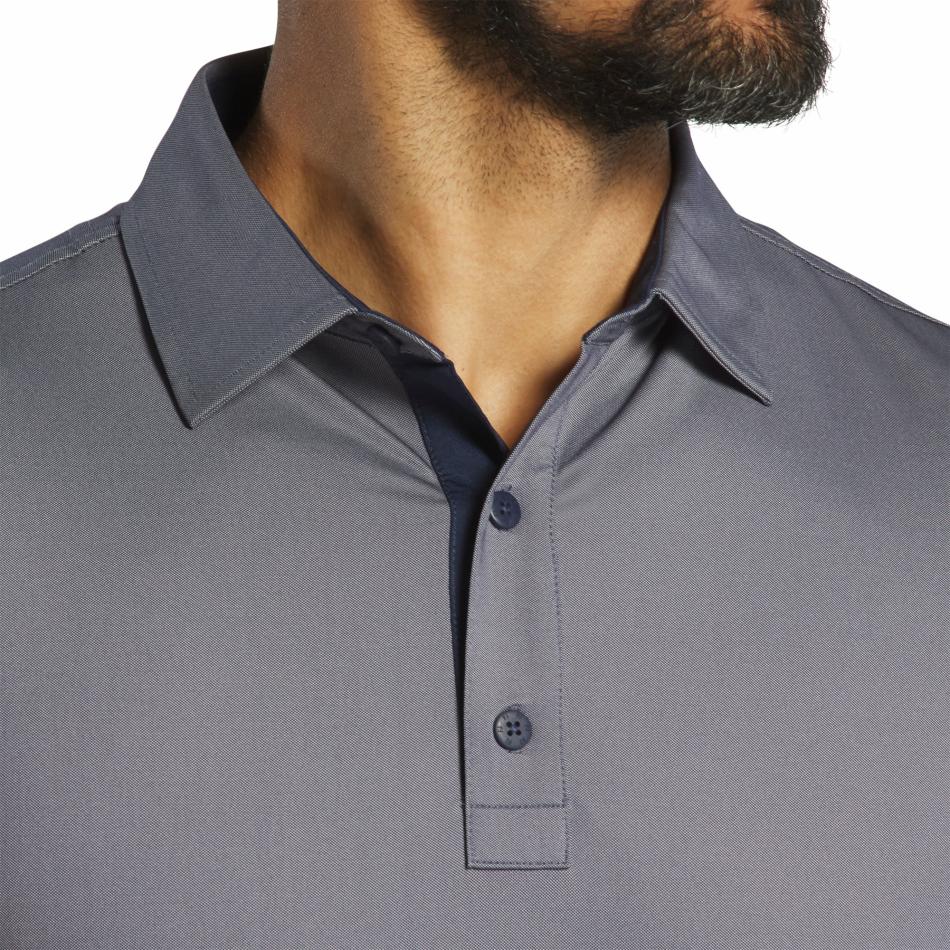 FootJoy Shirts | Men Banded Sleeve Birdseye