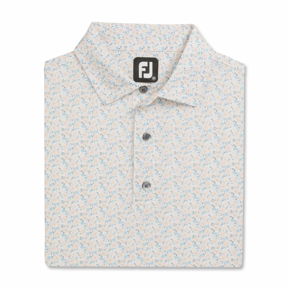 FootJoy Shirts | Men Floral Lisle