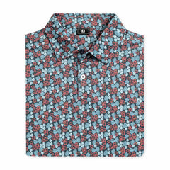 FootJoy Shirts | Men Hawaiian Floral Lisle