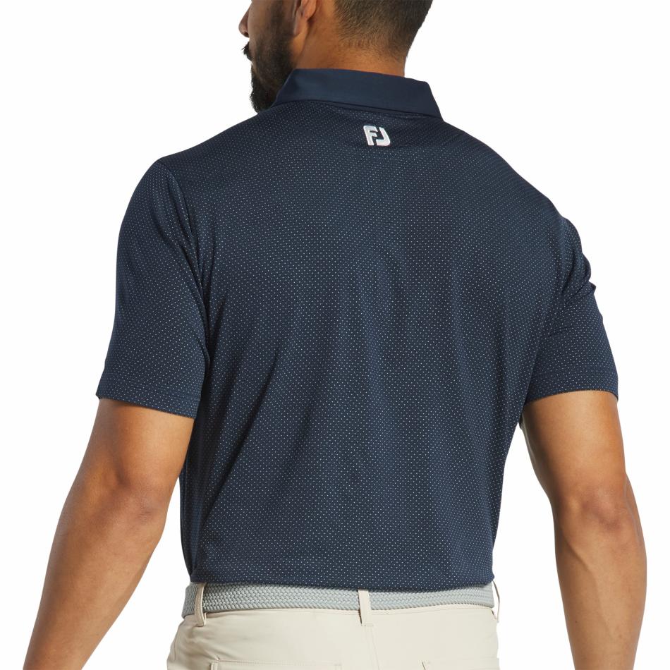 FootJoy Shirts | Men Jacquard Dot Lisle