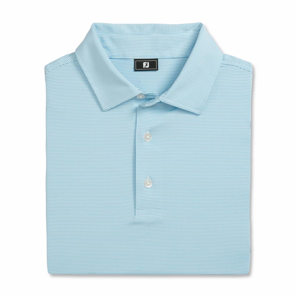 FootJoy Shirts | Men MicroFeeder Stripe Lisle