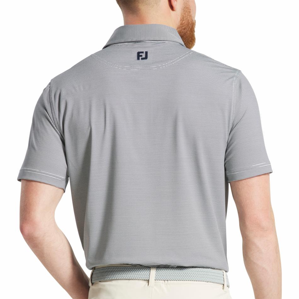 FootJoy Shirts | Men MicroFeeder Stripe Lisle