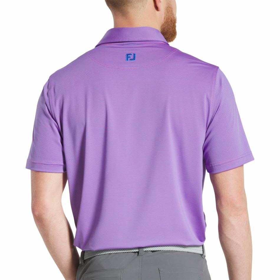 FootJoy Shirts | Men MicroFeeder Stripe Lisle