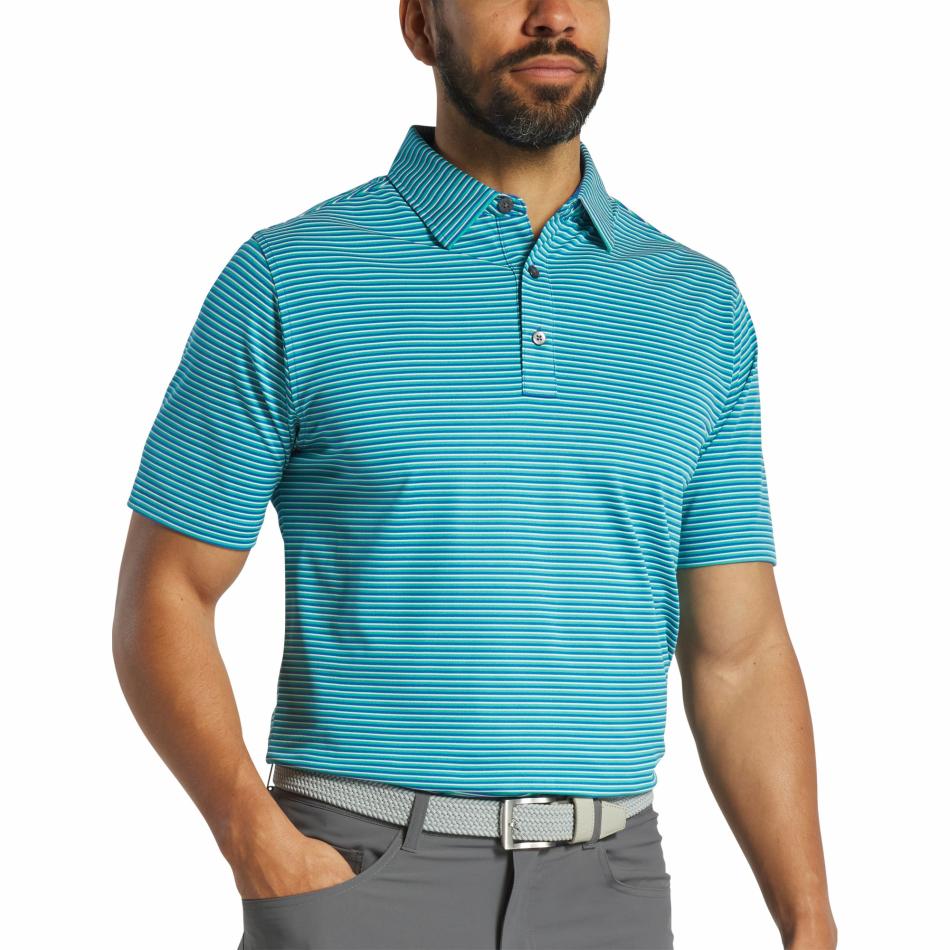 FootJoy Shirts | Men Regent Stripe Pique
