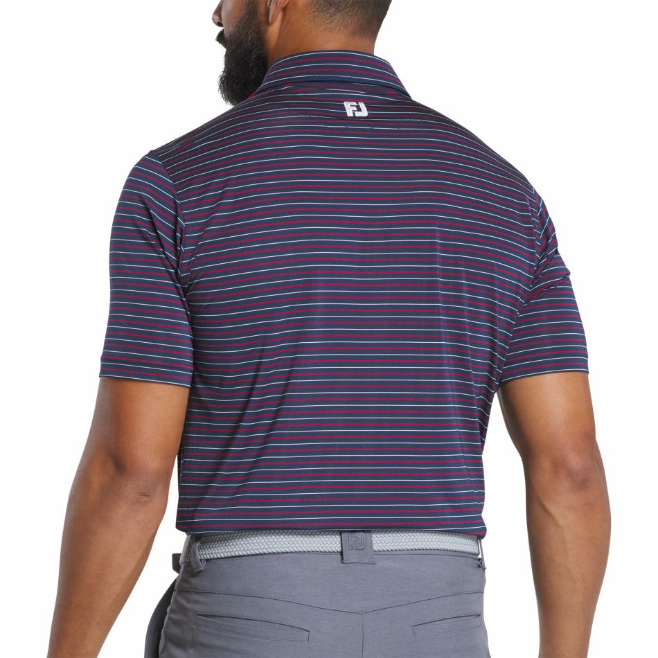 FootJoy Shirts | Men Ryder Cup Heather Stripe Lisle