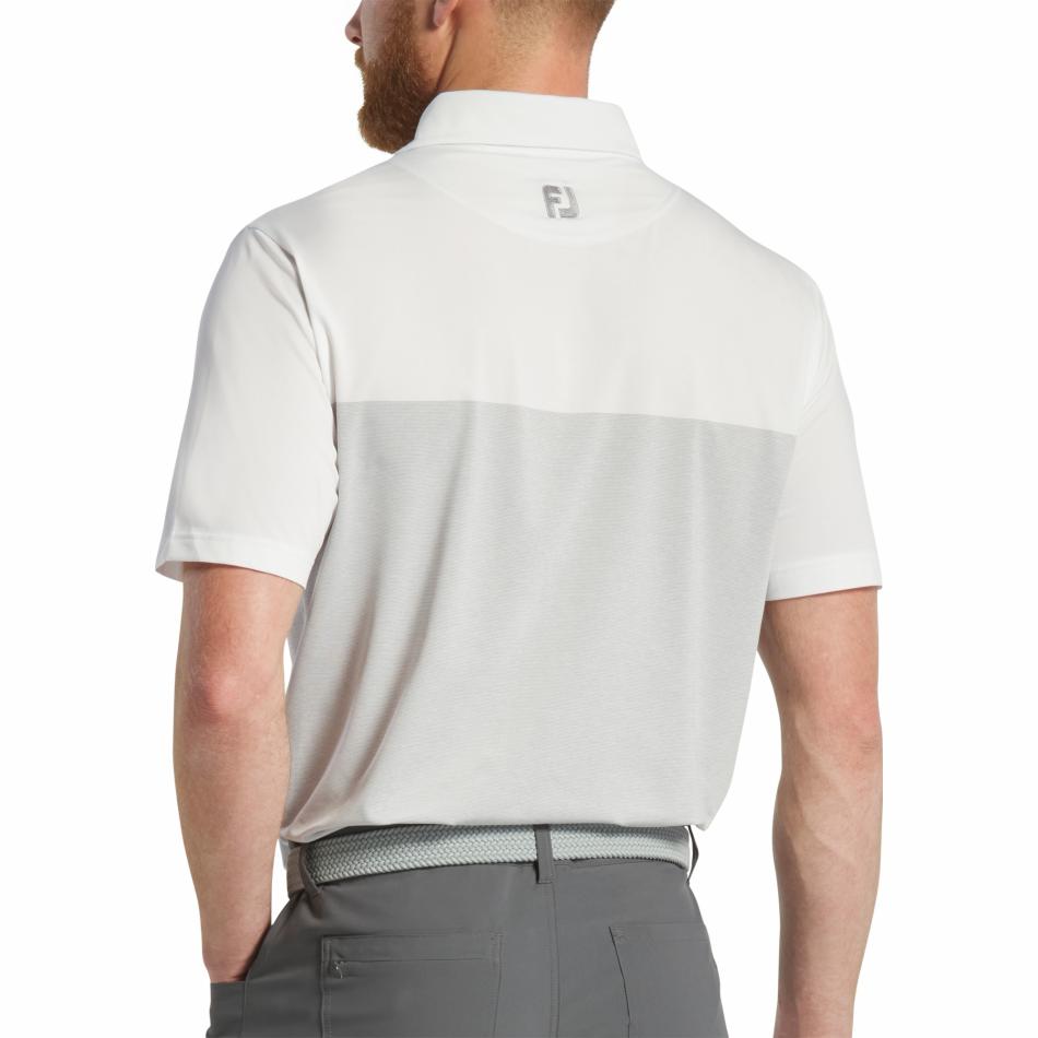 FootJoy Shirts | Men Tonal Block Lisle