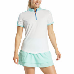 FootJoy Shirts | Women Color Block Short Sleeve Women