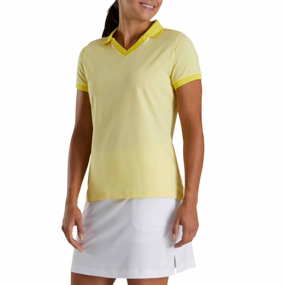 FootJoy Shirts | Women End On End Open Collar Women