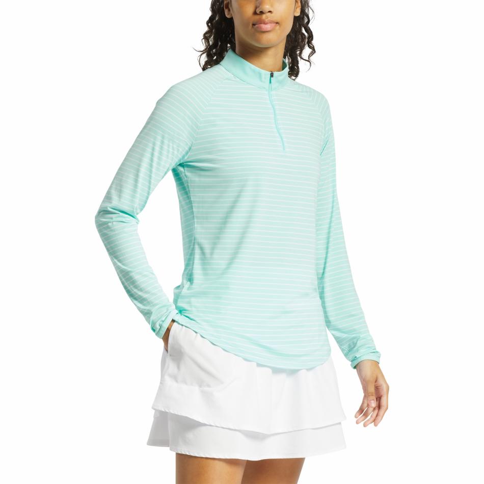 FootJoy Shirts | Women Quarter-Zip Long Sleeve Sun Protection Women