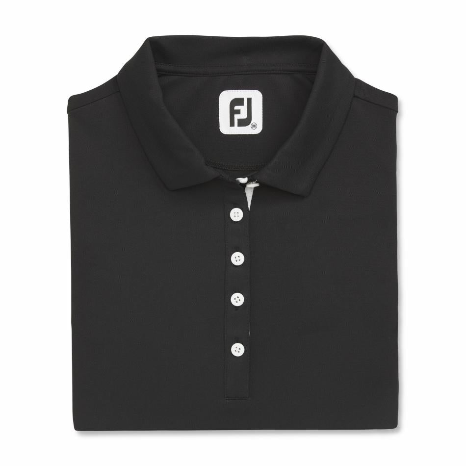 FootJoy Shirts | Women Ruched Half Sleeve Women