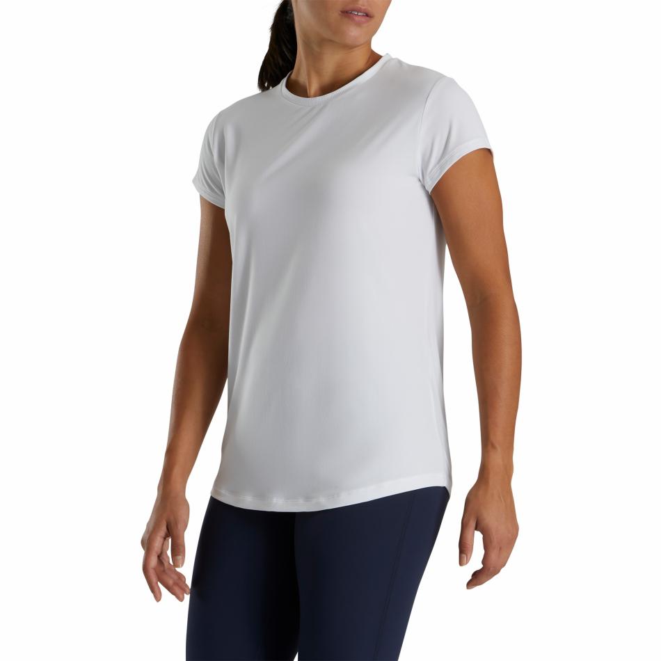FootJoy Shirts | Women Short Sleeve Crew Neck Women