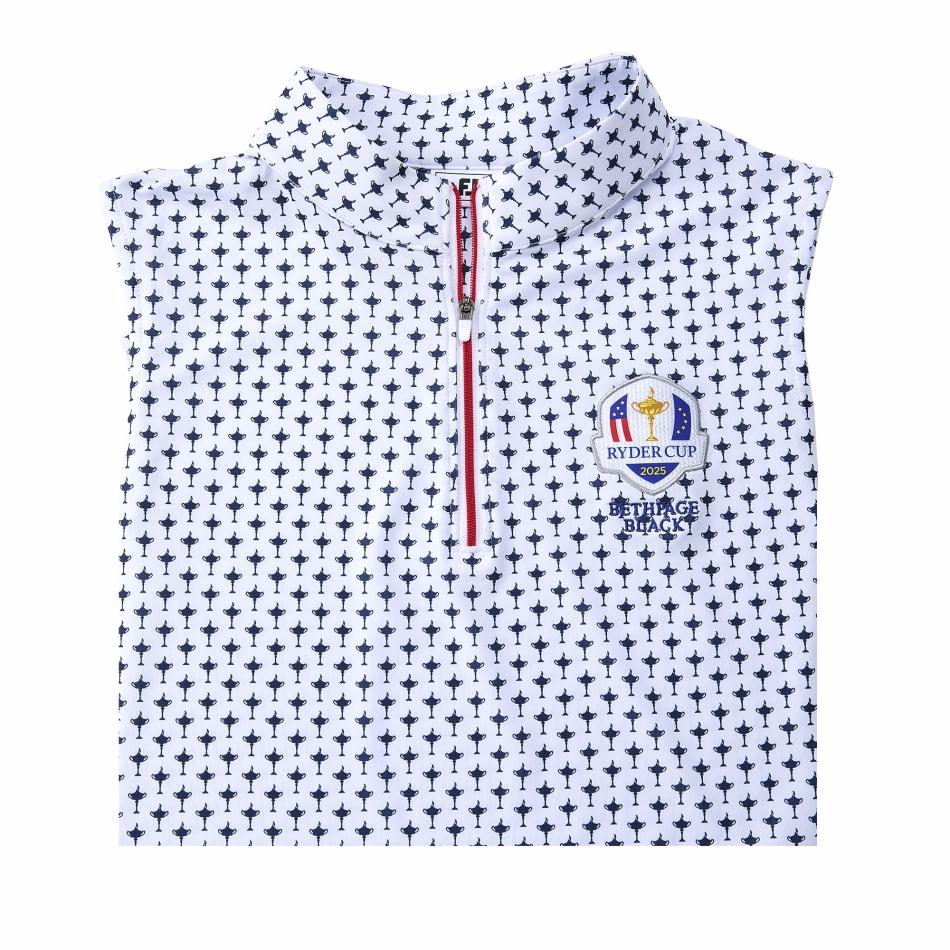 FootJoy Shirts | Women Sleeveless Trophy Print Women