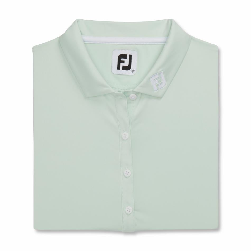 FootJoy Shirts | Women Solid Lisle - FJ Tour Logo Women