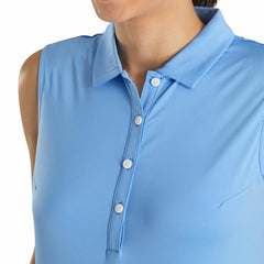 FootJoy Shirts | Women Solid Lisle Self Collar Women
