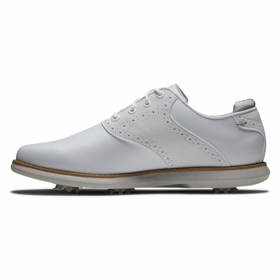 FootJoy Spiked | Women Synthetic Leather Golf Shoe | FJ Traditions Women's | FootJoy