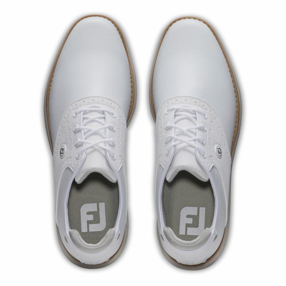 FootJoy Spiked | Women Synthetic Leather Golf Shoe | FJ Traditions Women's | FootJoy